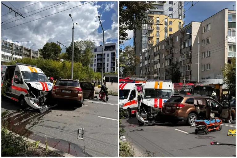 Didelė tragiška avarija Vilniuje: sudaužytas greitosios automobilis: prispaustas žmogus