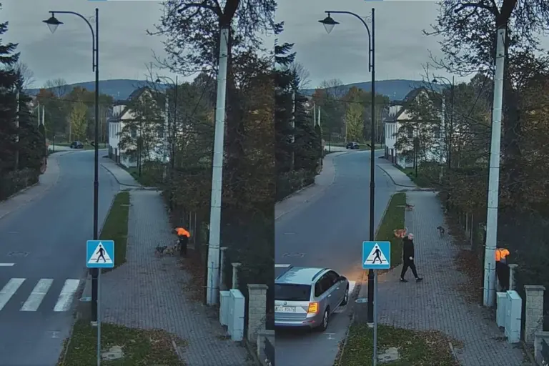 Gatvės kamera užfiksavo tikrą vaiko košmarą: išgelbėjo laiku ir vietoje pasirodęs vyras (video)