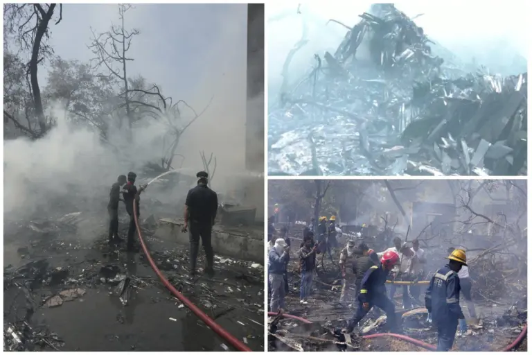 Aviakatastrofa Indijoje: 242 žmones skraidinęs lėktuvas krito ant motelio, pranešama, kad išgyvenusių nėra