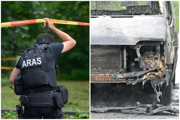 Baisi tragedija: Molėtų r. sprogus automobiliui žuvo du žmonės, trečiojo būklė sunki