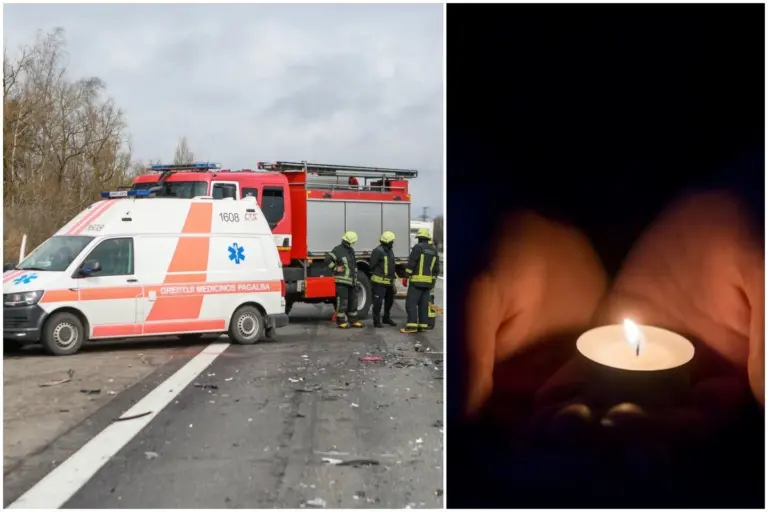 Didelė avarija prie Utenos: per susidūrimą su vilkiku žuvo BMW vairuotoja