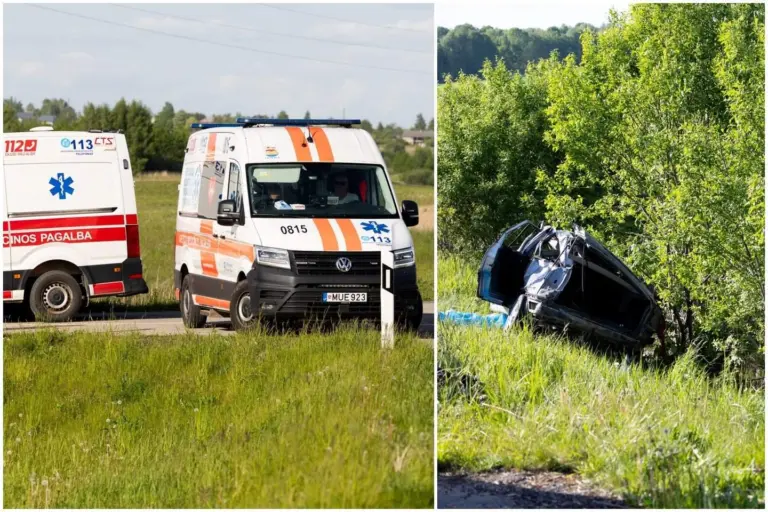 Vilniaus r. apvirto „Opel Zafira“ – jauną vairuotoją iš automobilio ugniagesiai ištraukė be gyvybės ženklų