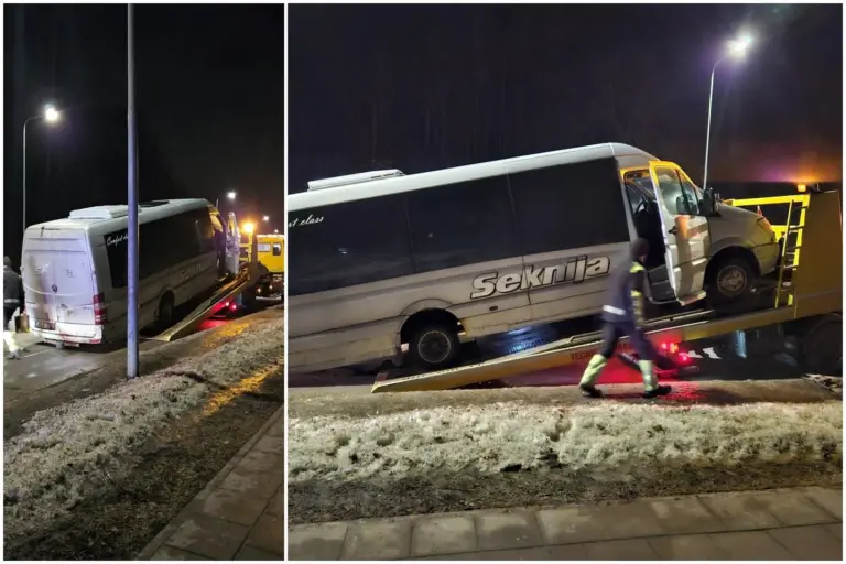 Baisia avariją Vilniuje sukėlė iš Visagino atvažiavęs girtas maršrutinio autobuso vairuotojas