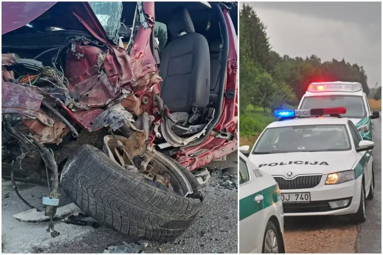 Telšių r. automobilis „VW Golf“ rėžėsi į medį – sužalotas keleivis ligoninėje mirė