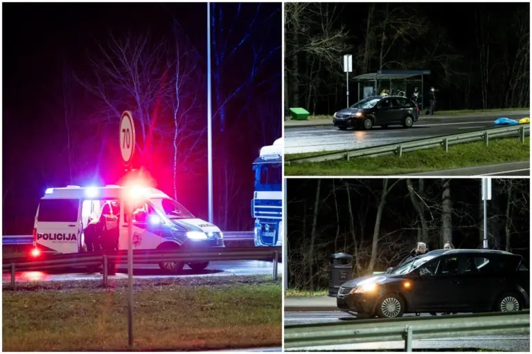 Vilniuje automobilis partrenkė du pėsčiuosius – vienas žmogus žuvo