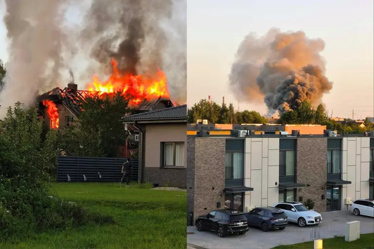 Klaipėdoje siaubinga tragedija: atvira liepsna dega 8 butų namo stogas