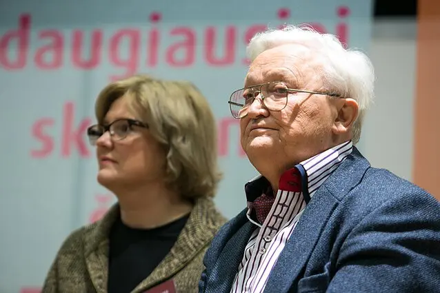 Algimantas Čekuolis ir Ieva Čekuolytė