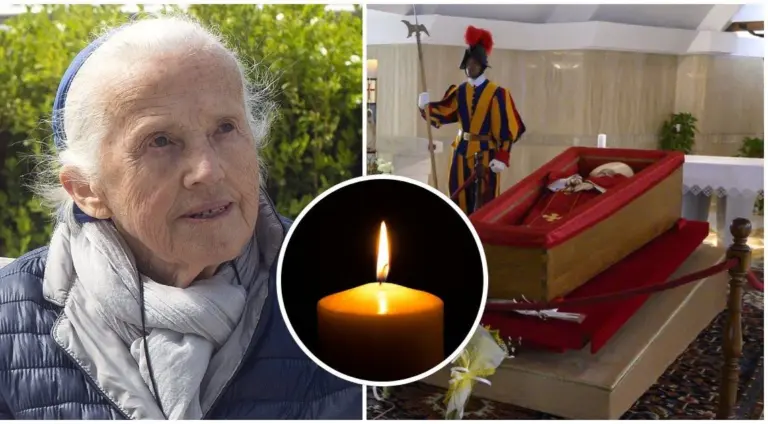 Vienuolė sulaužė tradiciją per atsisveikinimą su popiežiumi: taip drįstų ne visi