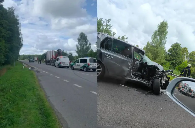 Tragiška avarija Kauno rajone: žuvo žmogus