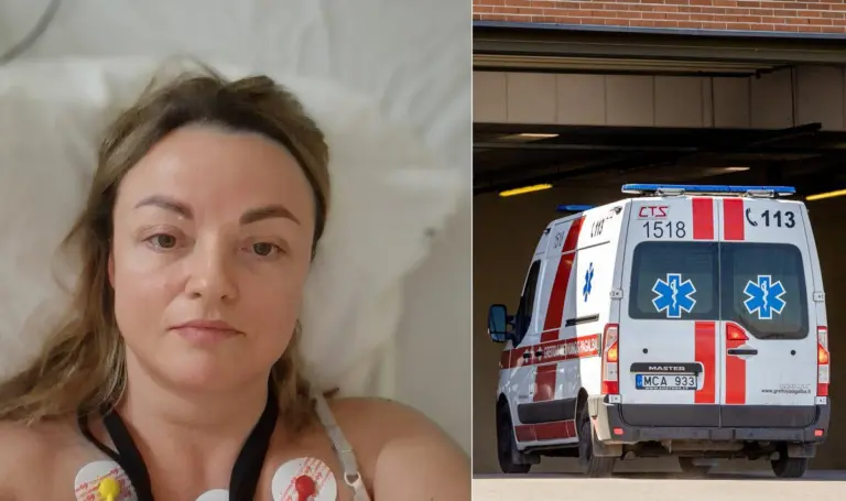 Vos ant kojų pastovinti moteris turėjo įrodinėti, kad jaučiasi blogai: nuvykus į kitą ligoninę diagnozavo insultą