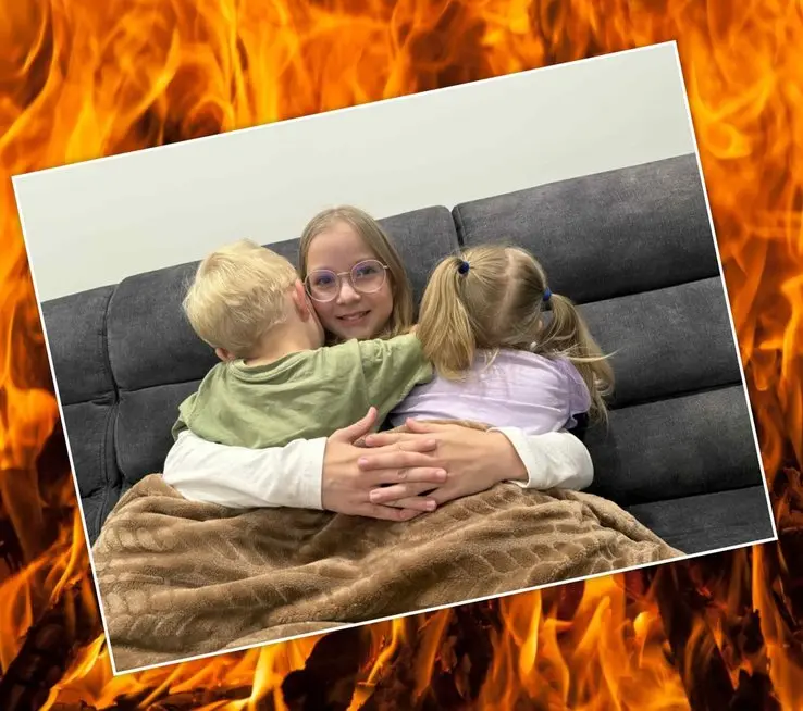 11-metė Viktorija išgelbėjo brolį ir sesę (nuotr. Jurbarko šviesa) 11-metė Viktorija išgelbėjo brolį ir sesę (nuotr. Jurbarko šviesa)