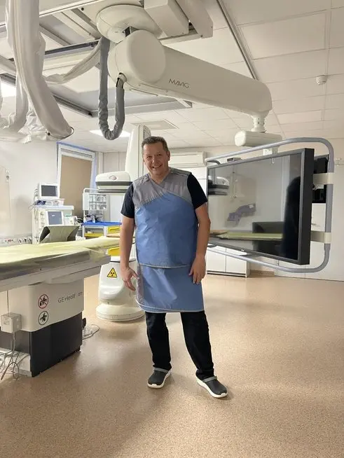 Respublikinės Panevėžio ligoninės Intervencinės radiologijos skyriaus vedėjas gydytojas radiologas Andrius Pranculis (nuotr. asm. archyvo) Respublikinės Panevėžio ligoninės Intervencinės radiologijos skyriaus vedėjas gydytojas radiologas Andrius Pranculis (nuotr. asm. archyvo)