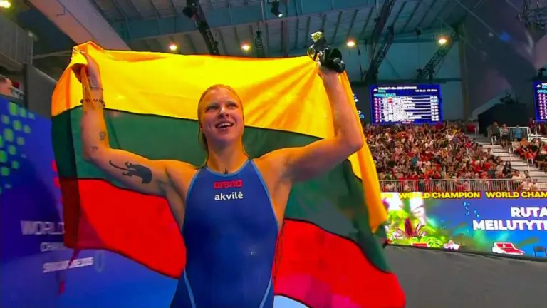 Rūta Meilutytė vėl ant pasaulio viršūnės: ketvirtas aukso medalis iš eilės!