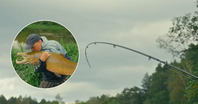 Neryje pagavo pribloškiančią 124 cm lašišą: „Sėkmės talismanas“