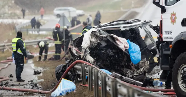Tragiška avarija kelyje į Šalčininkus: žuvo 2 žmonės