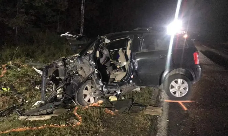 Varėnos rajone susidūrus dviem automobiliams žuvo moteris, sužeisti penki žmonės