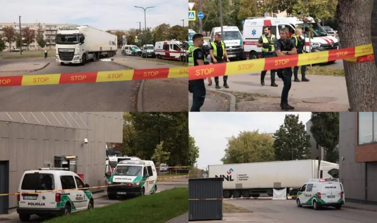 Pervažiavęs moterį, vilkikas sustojo tik po klyksmo – prabilo tragediją Kaune mačiusi 20-metė