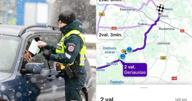 Įspėja vairuotojus, programėlėje žyminčius, kur yra policininkai: suvokite, ką darote