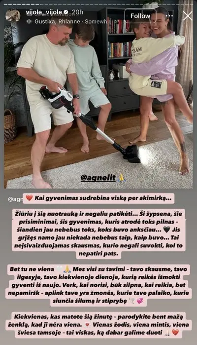 Vijolės Jočienės socialinių tinklų nuotr.