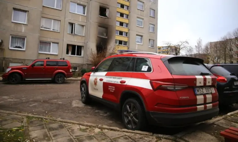 Tragiškas gaisras Šiaulių daugiabutyje: tragiškai žuvo vyras ir moteris