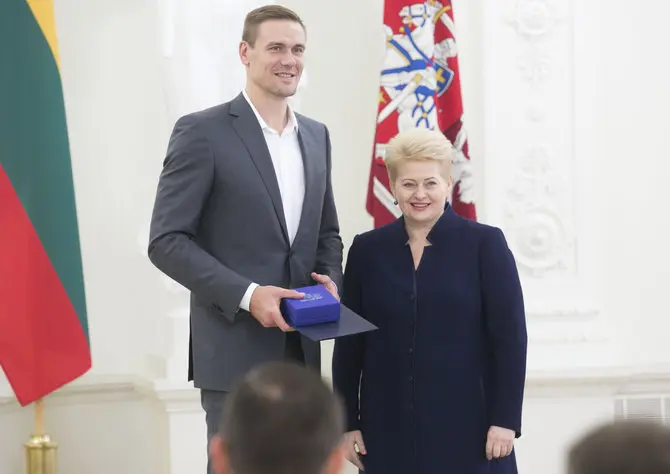 Robertas Javtokas ir Dalia Grybauskaitė