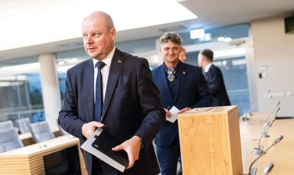 S.Skvernelis: išsprendęs teisines problemas R.Žemaitaitis gali tapti Seimo vicepirmininku