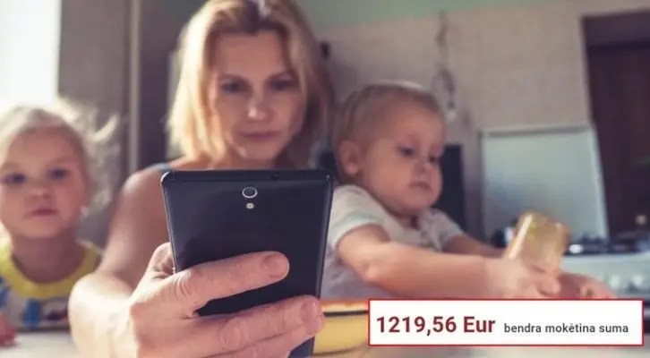 Po vaiko gimtadienio – 1240 eurų skola „Sodrai“: ragina nekartoti klaidos ir pasitikrinti