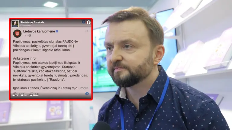 Kilus oro pavojui – nerami diena Stano šeimoje: „Dar turiu laiko iki vakaro”