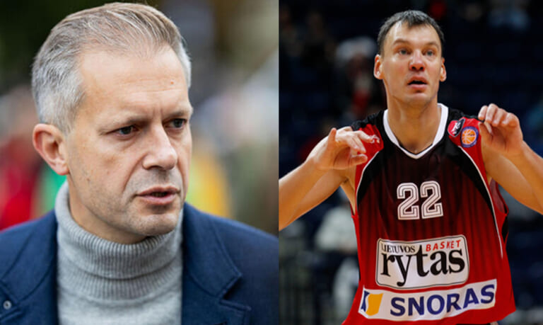 Andrius Tapinas be užuolankų kirto Šarūnui Jasikevičiui: „Kam vargintis, kai gali pamarozinti“