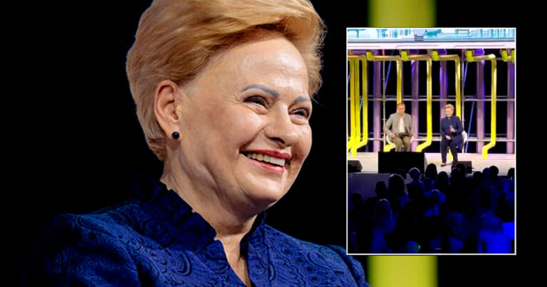 Plinta vaizdo įrašas su Dalia Grybauskaite: žmonių reakcija nustebino net skeptikus (vaizdo įrašas)