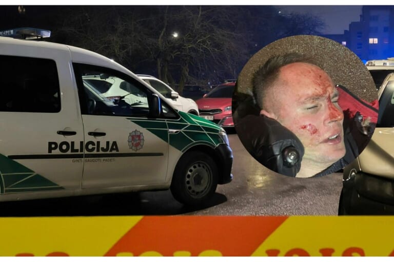 Merginų nužudymu įtariamą Beną Mikutavičių mušęs policininkas sulaukė bausmės