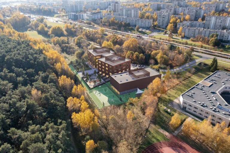 Vilniuje iškils privati gimnazija su unikaliu sveikatingumo centru – tokio projekto sostinėje dar nematė