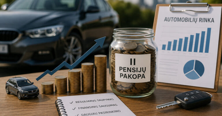 Nuo prašymo iki pinigų: ką privalote žinoti pasitraukiant iš antros pensijų pakopos