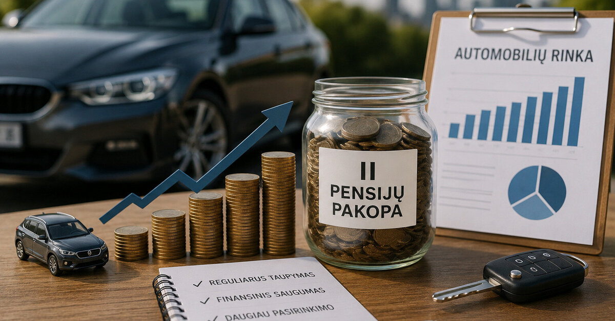 Nuo prašymo iki pinigų: ką privalote žinoti pasitraukiant iš antros pensijų pakopos