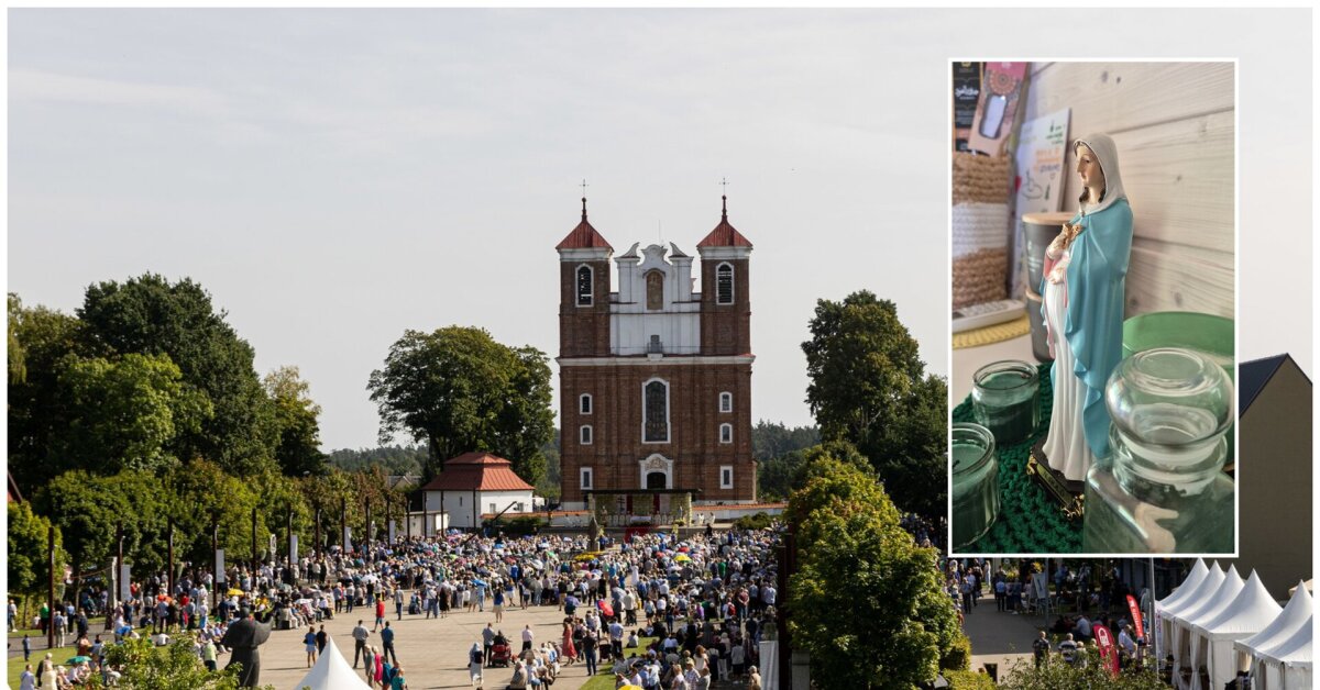 Nustebo Šiluvoje: parduodama nėščios Švč. Mergelės Marijos skulptūrėlė sukėlė netikėtą reakciją