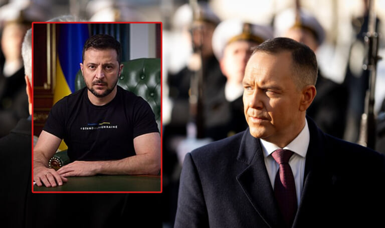 Zelenskis įspėjo Lenkijos prezidentą: tokia politika gali baigtis blogai