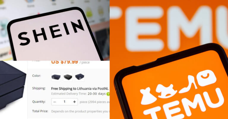 Naujas 3 Eur muitas: pirkdami iš Kinijos galite mokėti daugiau nei už prekę