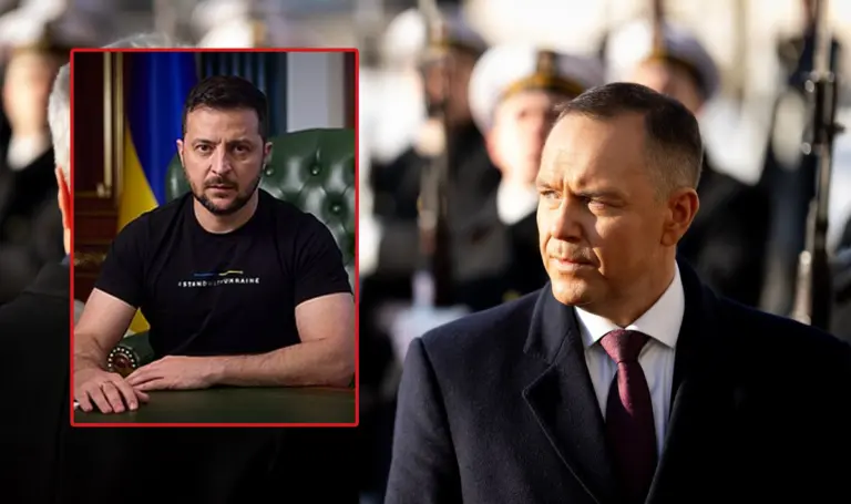 Zelenskis įspėjo Lenkijos prezidentą: baigsis blogai