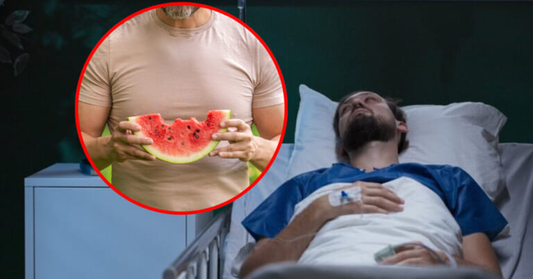 Persivalgęs arbūzo vyras vos nemirė: medikai įspėja apie pavojų, kurio daugelis neįvertina