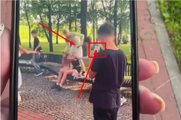 Dėl Marijampolėje užfiksuoto paauglės sumušimo: Policija išplatino pranešimą (Pamatyk viską)