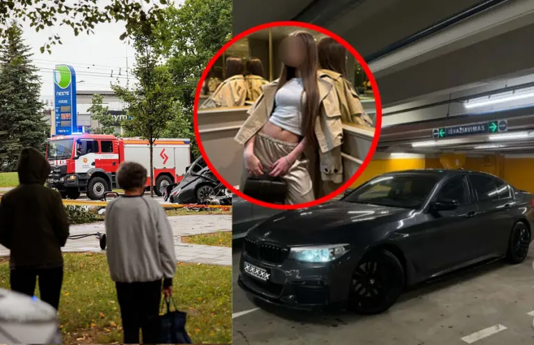 Prieš tragišką BMW avariją – vilnietės kaltinimai 19-metei: „Važiuodama prasidariusi langą, pasiuntė n***i“