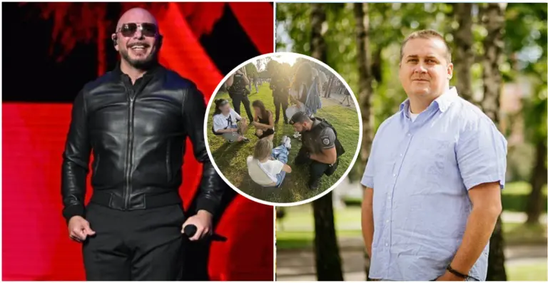 Į Pitbull koncertą atvykęs Skirmantas Malinauskas pratrūko: „Pinigai už bilietus bus grąžinami?“