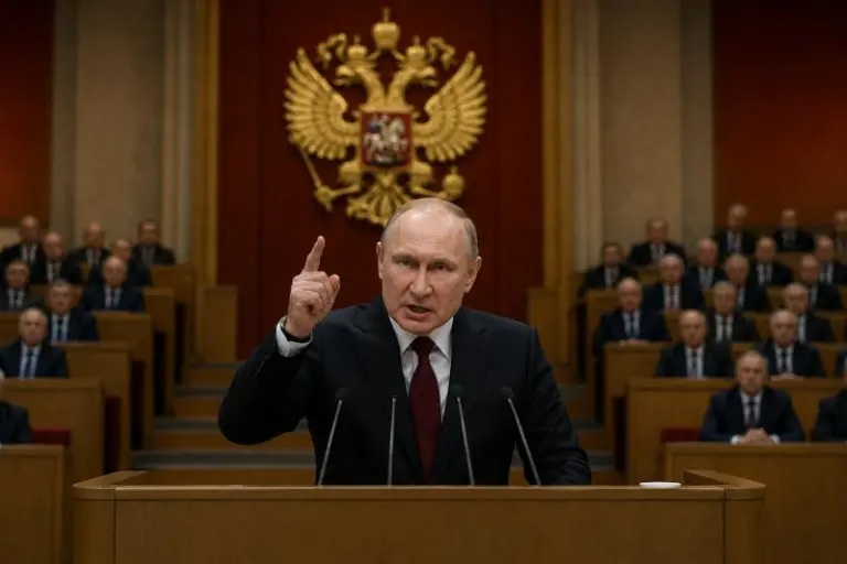 Vladimiras Putinas: Rusija išgyvena lemiamą istorijos etapą ir susiduria su iššūkiais
