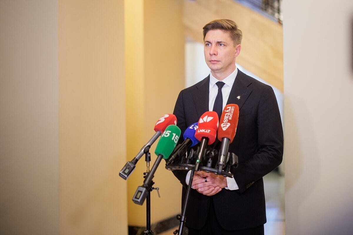 Mindaugas Sinkevičius: oro gynybos stiprinimas – kertinis Lietuvos saugumo prioritetas