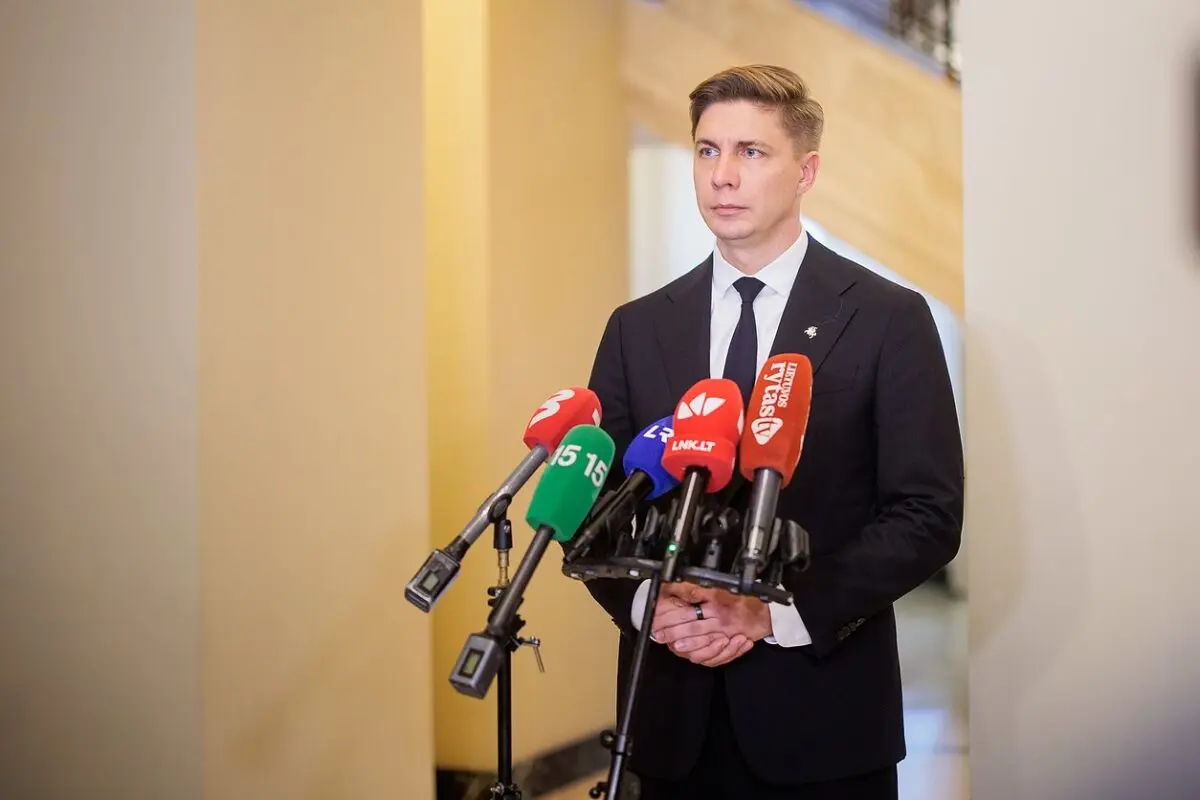 Mindaugas Sinkevičius: oro gynybos stiprinimas – kertinis Lietuvos saugumo prioritetas
