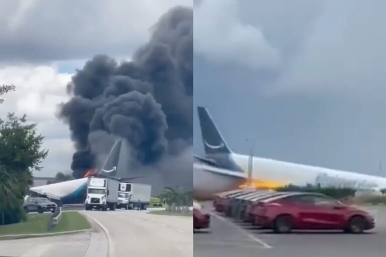 Tragiška avarija Majamio oro uoste: „Boeing 767“ lėktuvas rėžėsi į automobilius, žuvo 5 žmonės (PAMATYK VIDEO)