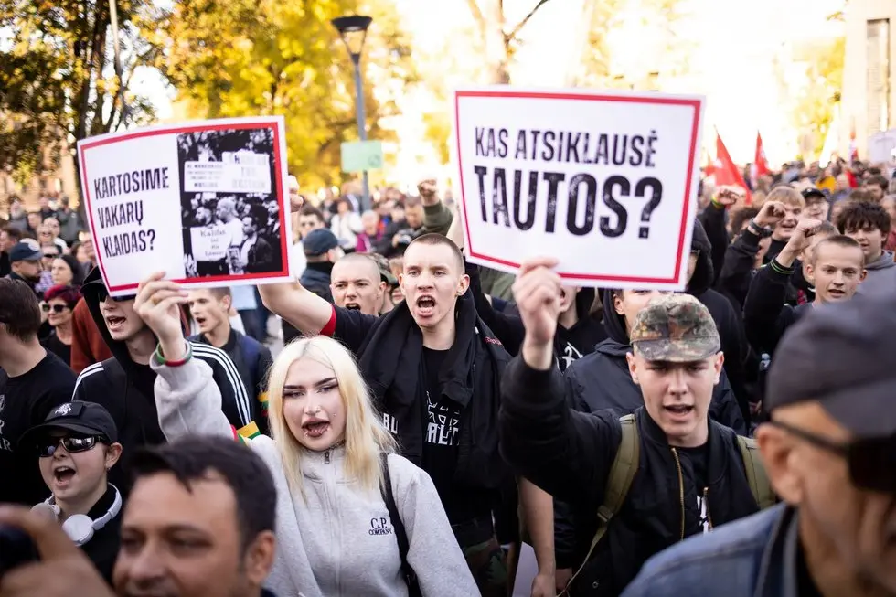 Protestai Vilniuje (ELTA nuotr.) Protestai Vilniuje (ELTA nuotr.)