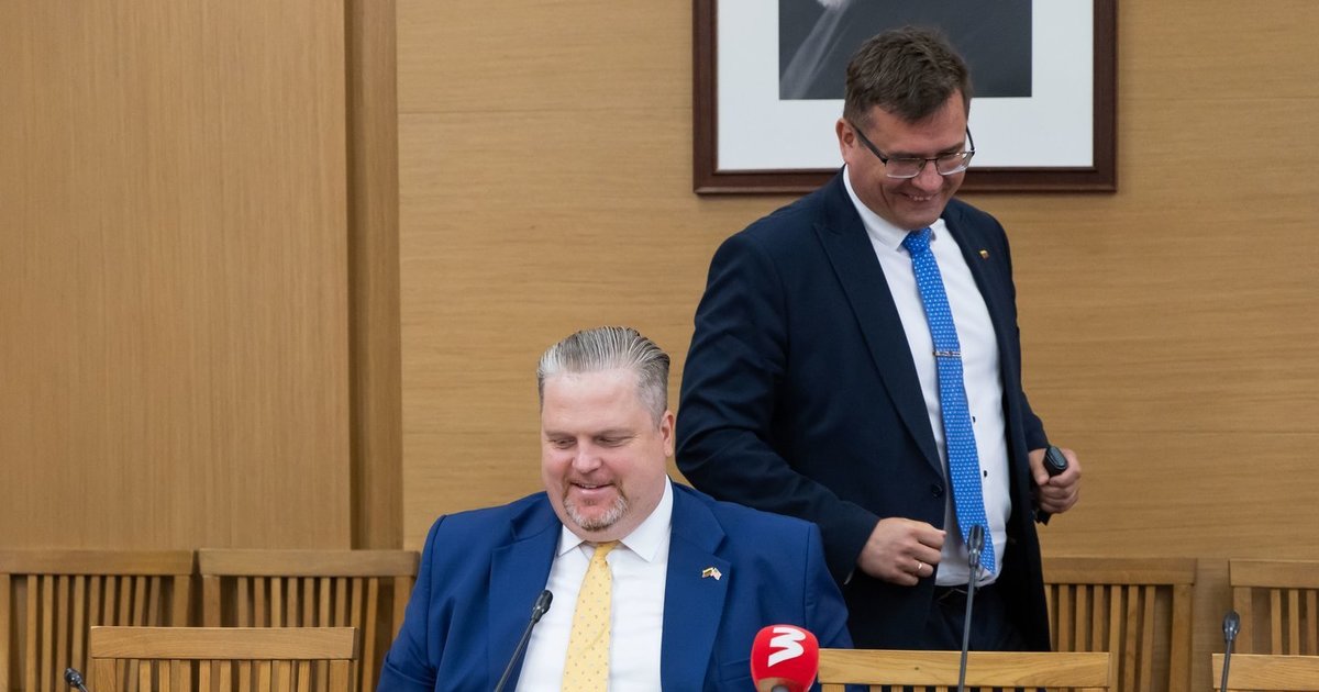 Kasčiūnas įspėja dėl finansų ministro: per sunki politinė našta gali kainuoti postą