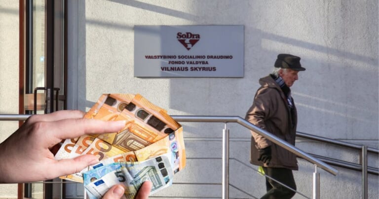 Laukiantiems „Sodros“ pinigų – svarbus grafikas: kuriomis spalio dienomis pasieks pensijos ir išmokos