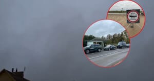 Drono incidentas Lietuvoje: paskelbti vaizdo įrašai, nuolaužos apgadino automobilį